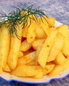 Картофель с перчиком