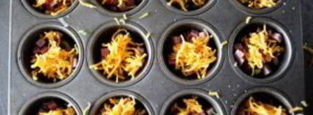 картофель с сыром и зеленым луком. Шаг 3