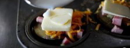 картофель с сыром и зеленым луком. Шаг 4