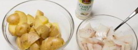 картофель с треской. Шаг 3