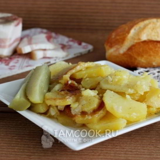 Рецепт картофеля жареного с майонезом в мультиварке