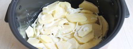 картофель жареный с майонезом в мультиварке. Шаг 6