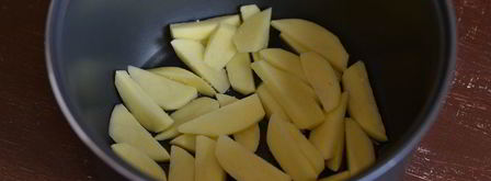 картофель жареный в мультиварке. Шаг 3