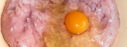 картофельная шапка на курином фарше. Шаг 2