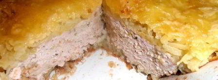 картофельная шапка на курином фарше. Шаг 27