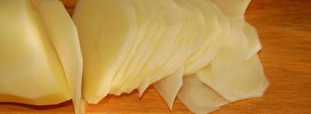 картофельные цветы с печенью в сметане. Шаг 4