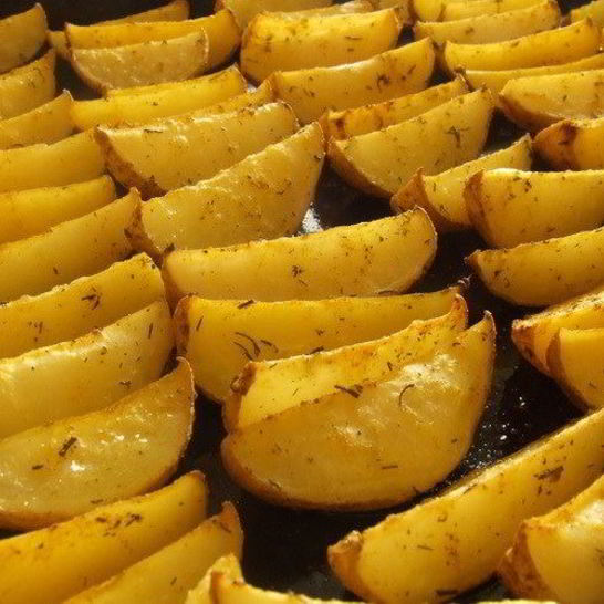 Рецепт картошки по-деревенски в духовке