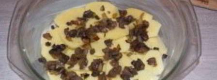 картошка с шампиньонами в духовке. Шаг 5