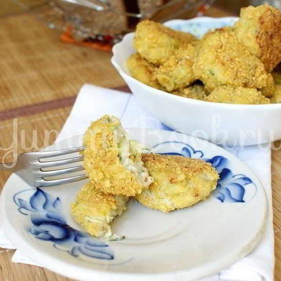 Рецепт крокетов из кабачков