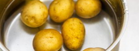 мини-картофель с лисичками. Шаг 3