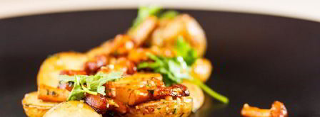 мини-картофель с лисичками. Шаг 9