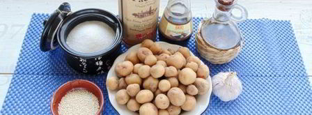 молодой картофель по-корейски. Шаг 8