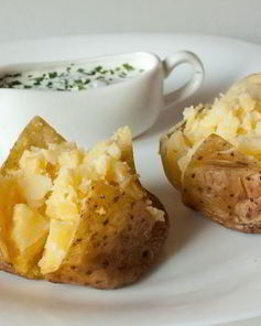Печеный картофель Папасад