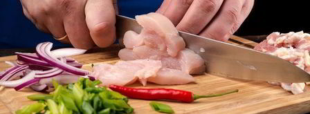 пикантный рис с курицей и беконом. Шаг 2