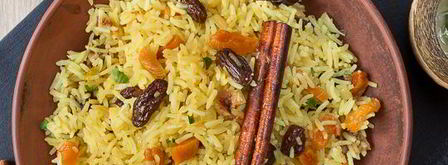 пряный рис с сухофруктами. Шаг 12