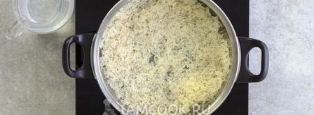 рис с кукурузой и зеленым горошком. Шаг 3