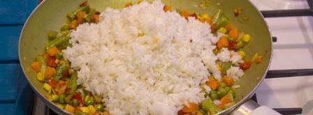 рис с мексиканской смесью. Шаг 9