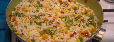 рис с мексиканской смесью. Шаг 10