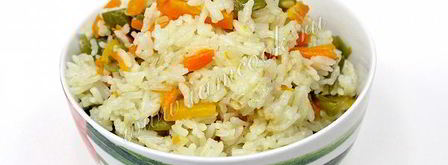 рис с овощами в мультиварке. Шаг 6