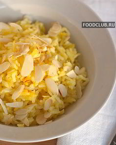 Рис с шафраном и миндалем
