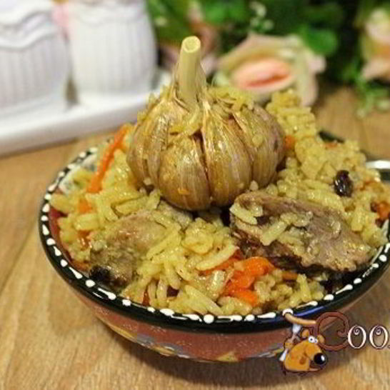 Рецепт риса со свининой в мультиварке