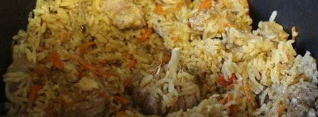 рис со свининой в мультиварке. Шаг 5