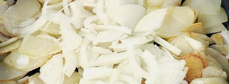 жареная картошка с шампиньонами. Шаг 6