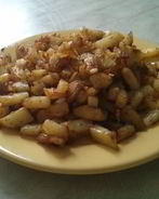 Жареный картофель с карри