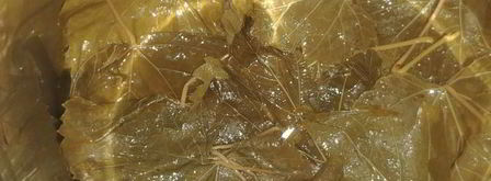 азербайджанская долма в виноградных листьях. Шаг 6