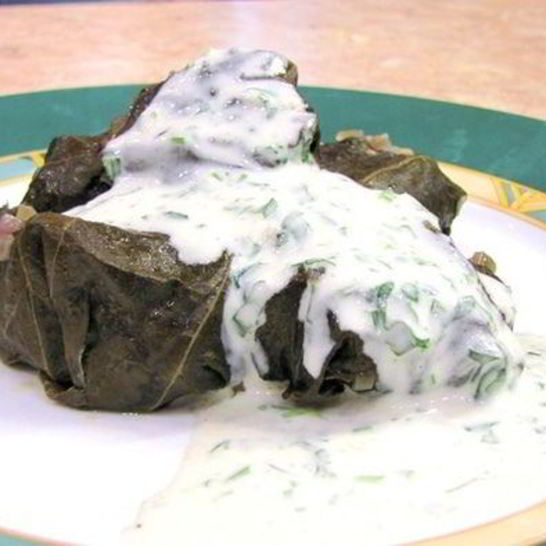 Рецепт долмы — голубцов в виноградных листьях