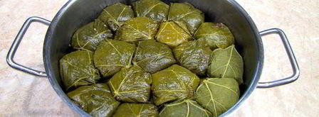 долма — голубцы в виноградных листьях. Шаг 5