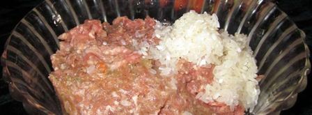 долма из маринованных листьев. Шаг 3