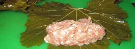 долма из маринованных листьев. Шаг 6