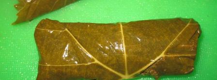 долма из маринованных листьев. Шаг 7