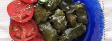 долма из свежих листьев винограда. Шаг 4