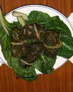 Голубцы из мангольда