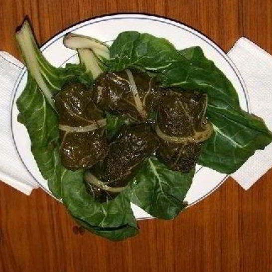 Рецепт голубцов из мангольда