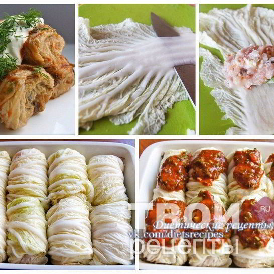 Рецепт голубцов из пекинской капусты