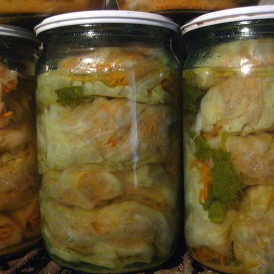 Рецепт голубцов на зиму