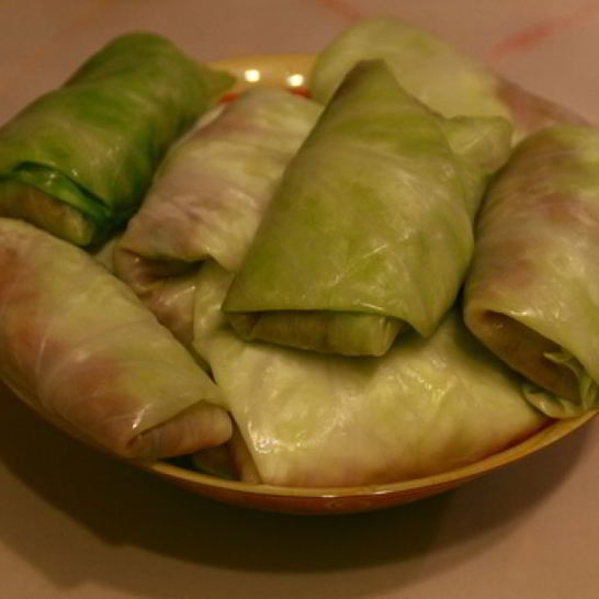 Рецепт голубцов с фаршем и рисом