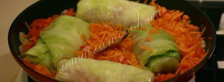 голубцы с фаршем и рисом. Шаг 15