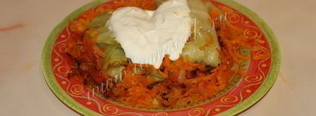 голубцы с фаршем и рисом. Шаг 16