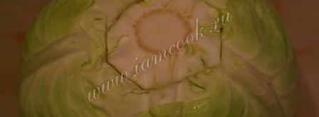 голубцы с фаршем и рисом. Шаг 5