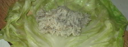 голубцы с мясом, запеченные в духовке. Шаг 3