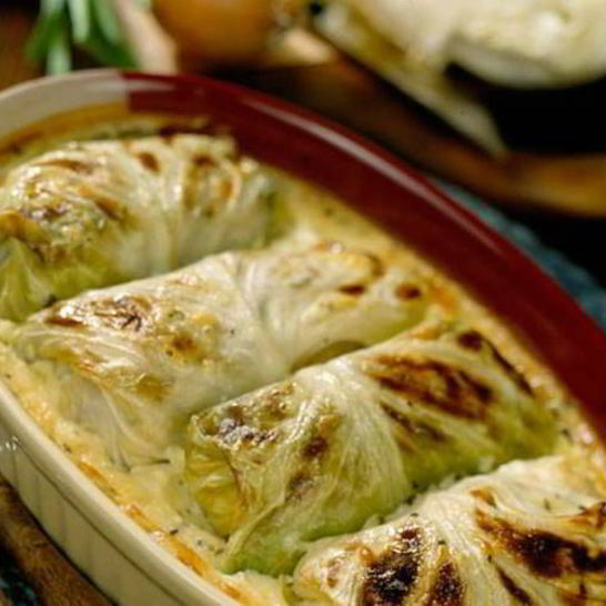 Рецепт голубцов с рыбой и рисом по-домашнему