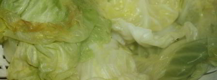 голубцы со свининой, запеченные в томатной заливке. Шаг 3