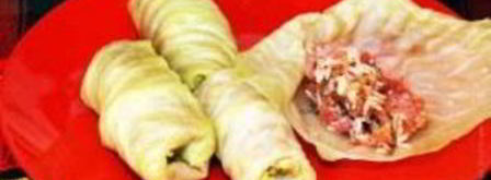 голубцы в капустных листьях. Шаг 4