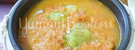 голубцы в мультиварке. Шаг 8