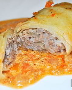 Голубцы запеченные