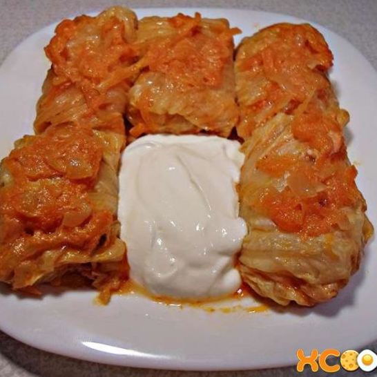 Рецепт куриных голубцов